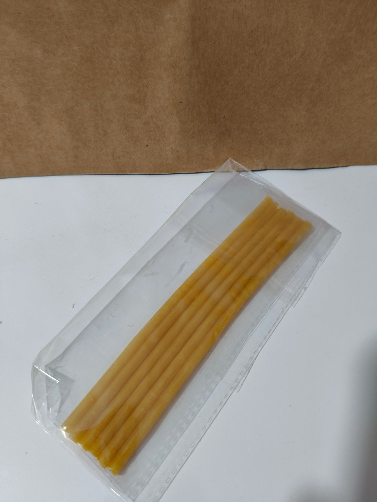 Pack 6 velas de miel. 00814