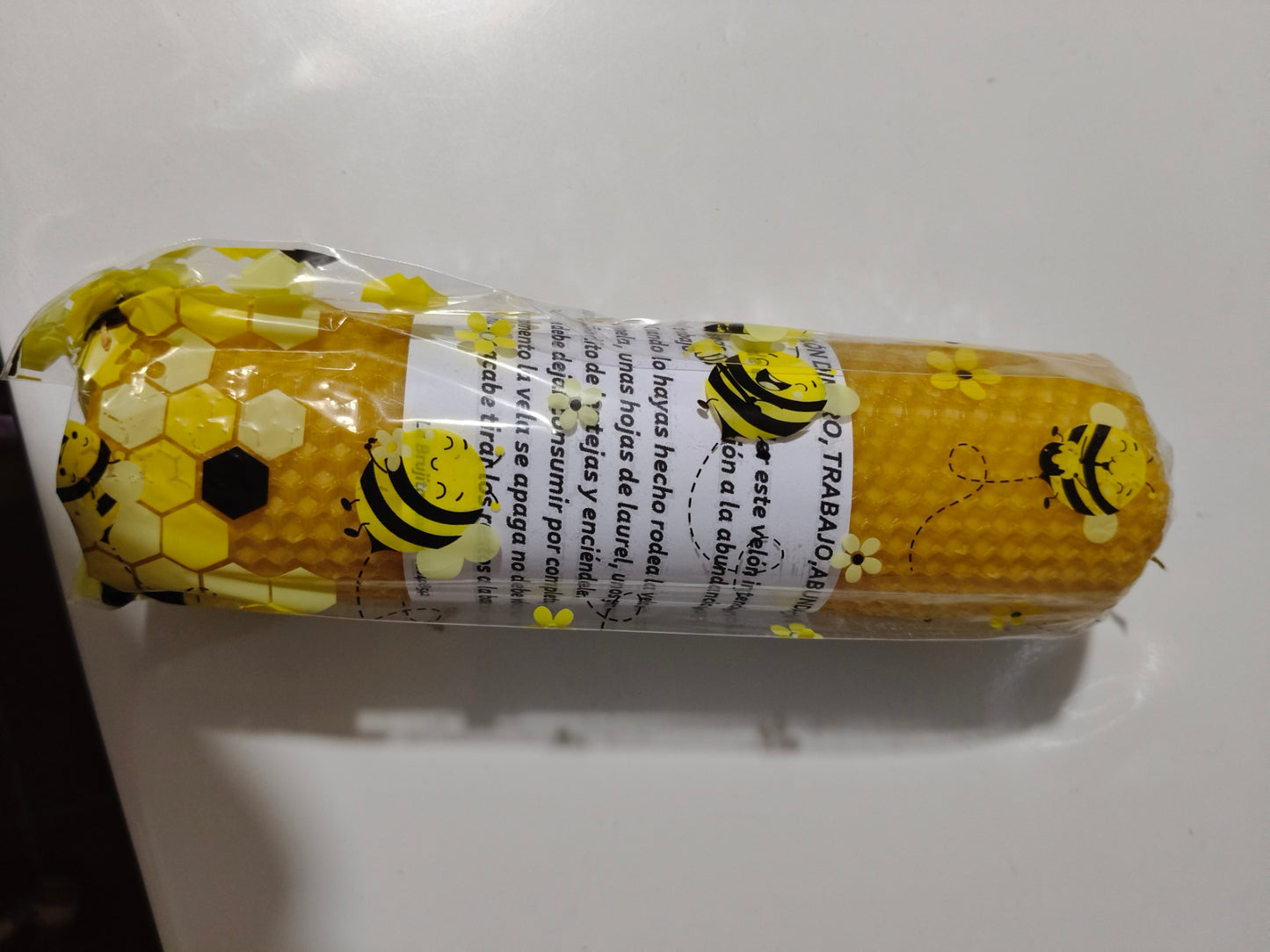 Velón dinero, trabajo, abundancia 00823