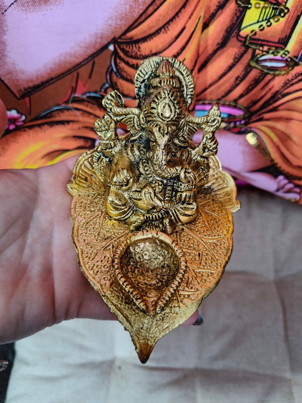 Porta inciensos Ganesha 01278