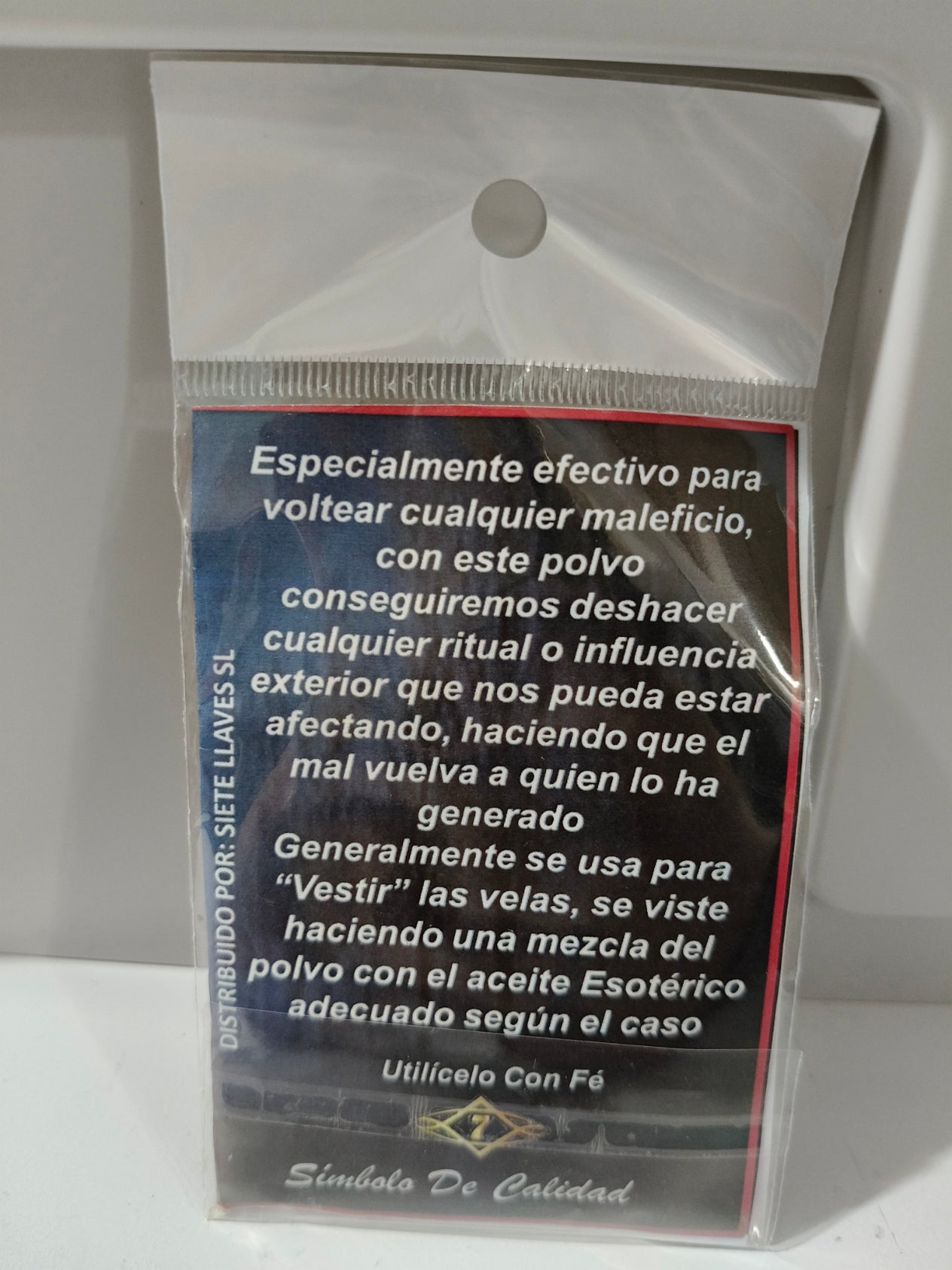 Polvo Devolución 01070