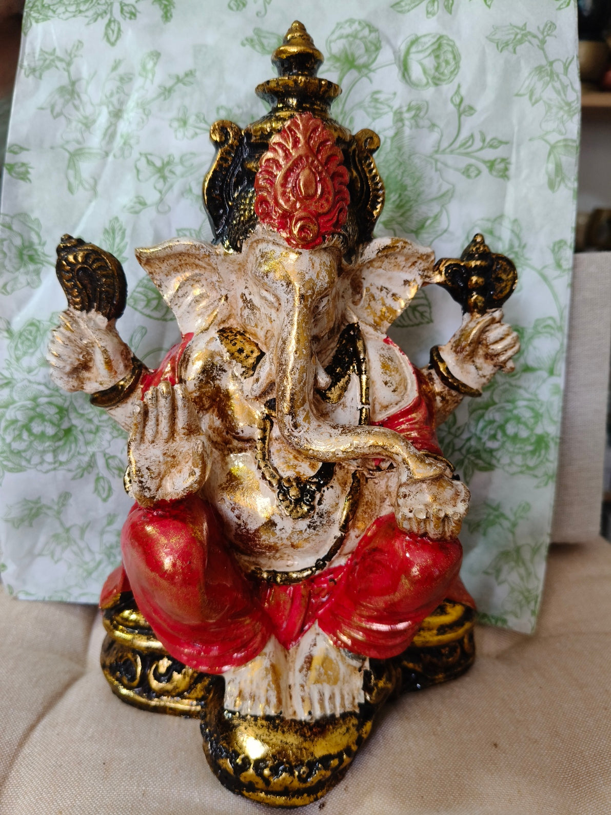 Ganesha roja 01090
