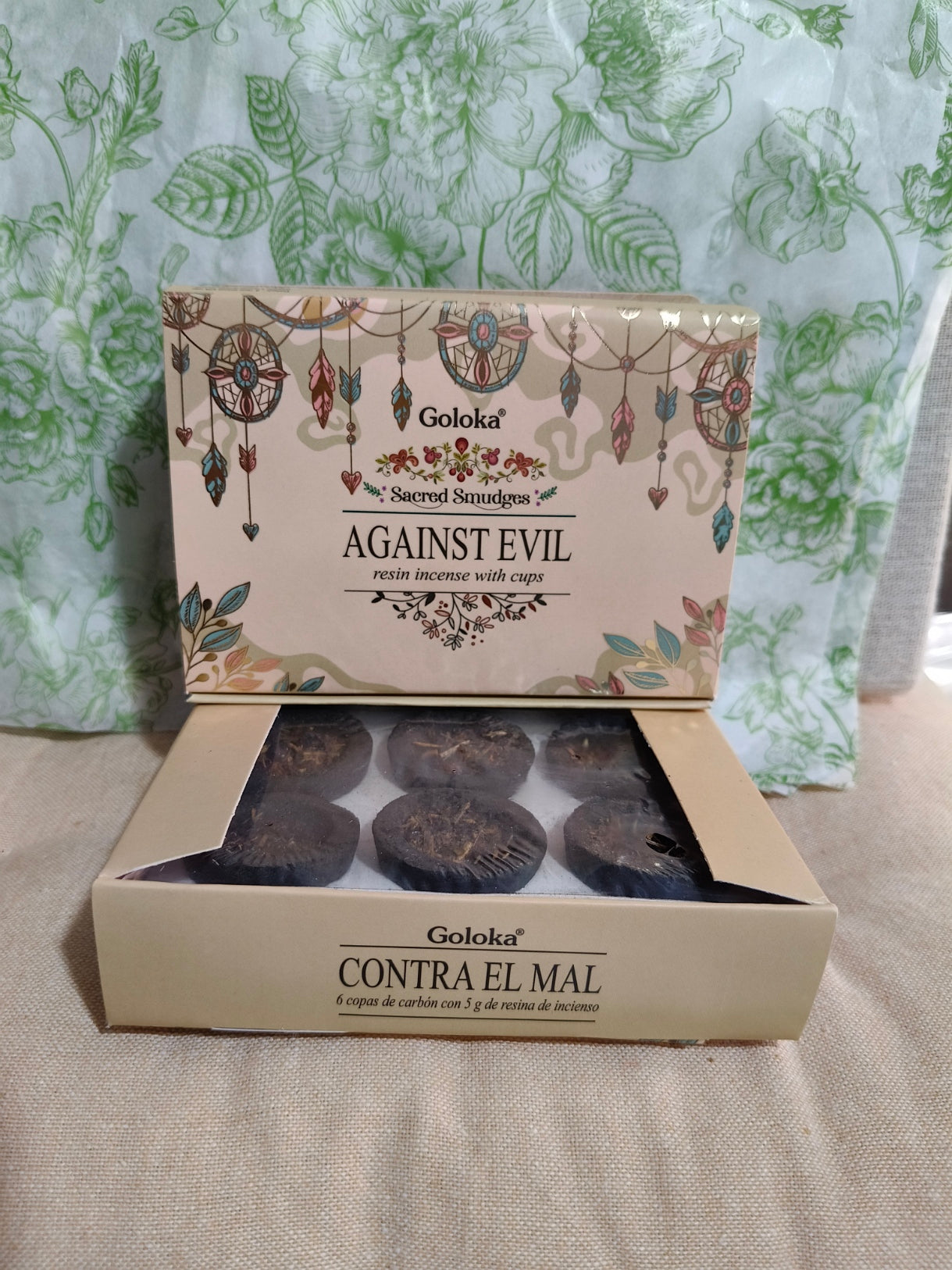 Contra el Mal-Cubilete de defumación 01182