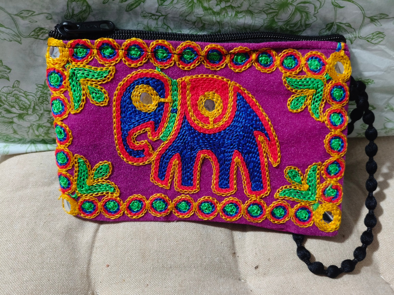 Bolsito de elefante rosa 01257