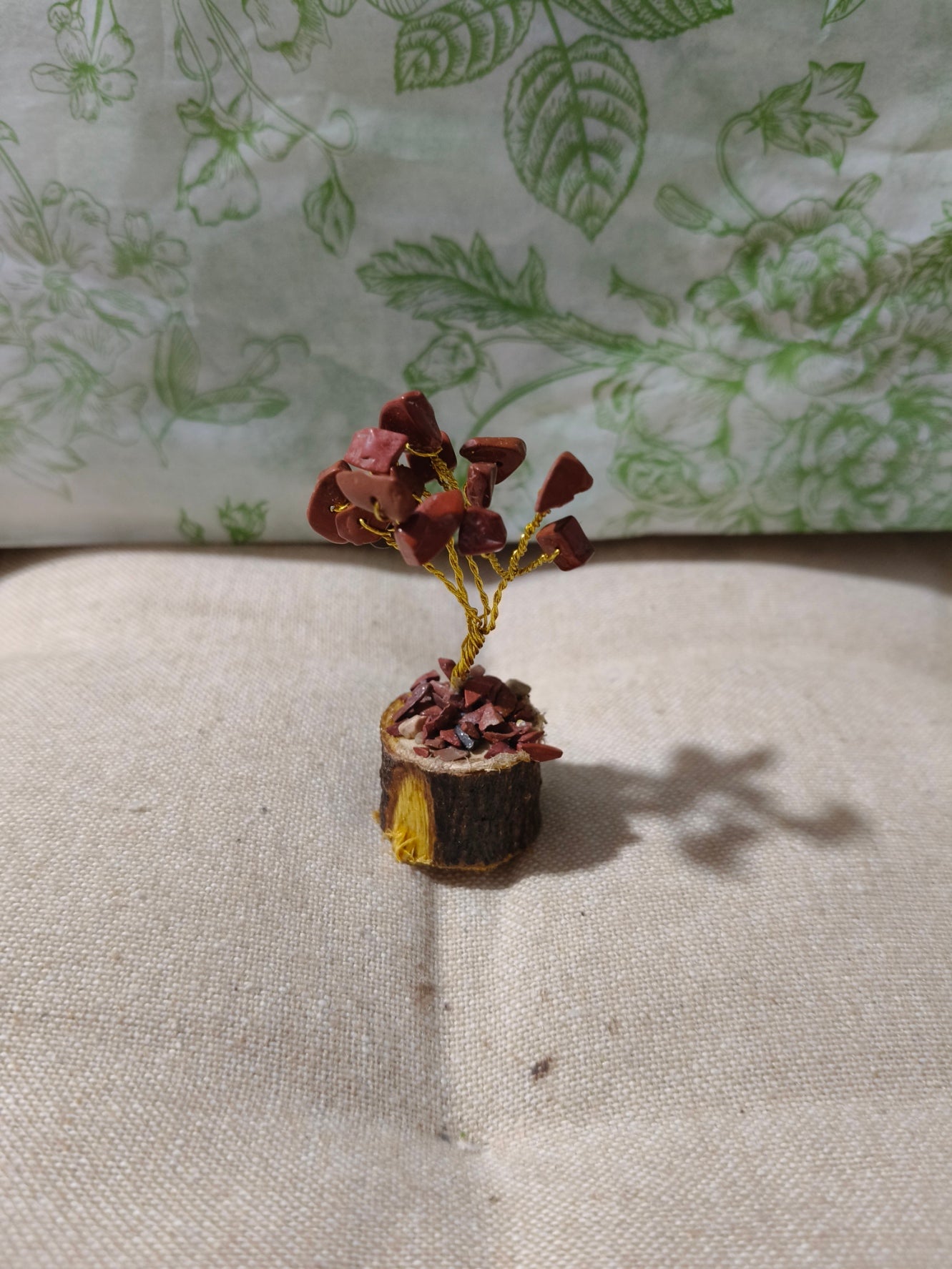 Mini árbol Jaspe rojo 01260