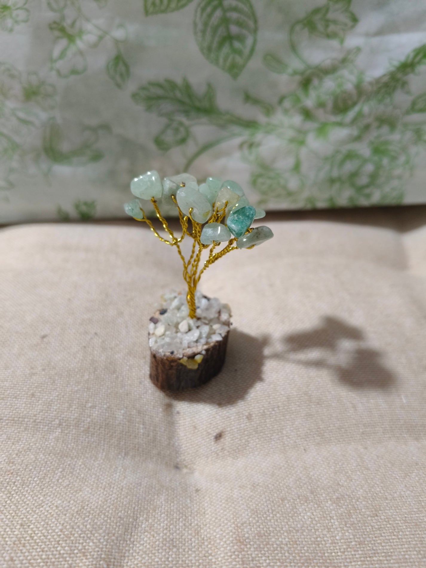 Mini árbol de Aventurina verde 01264