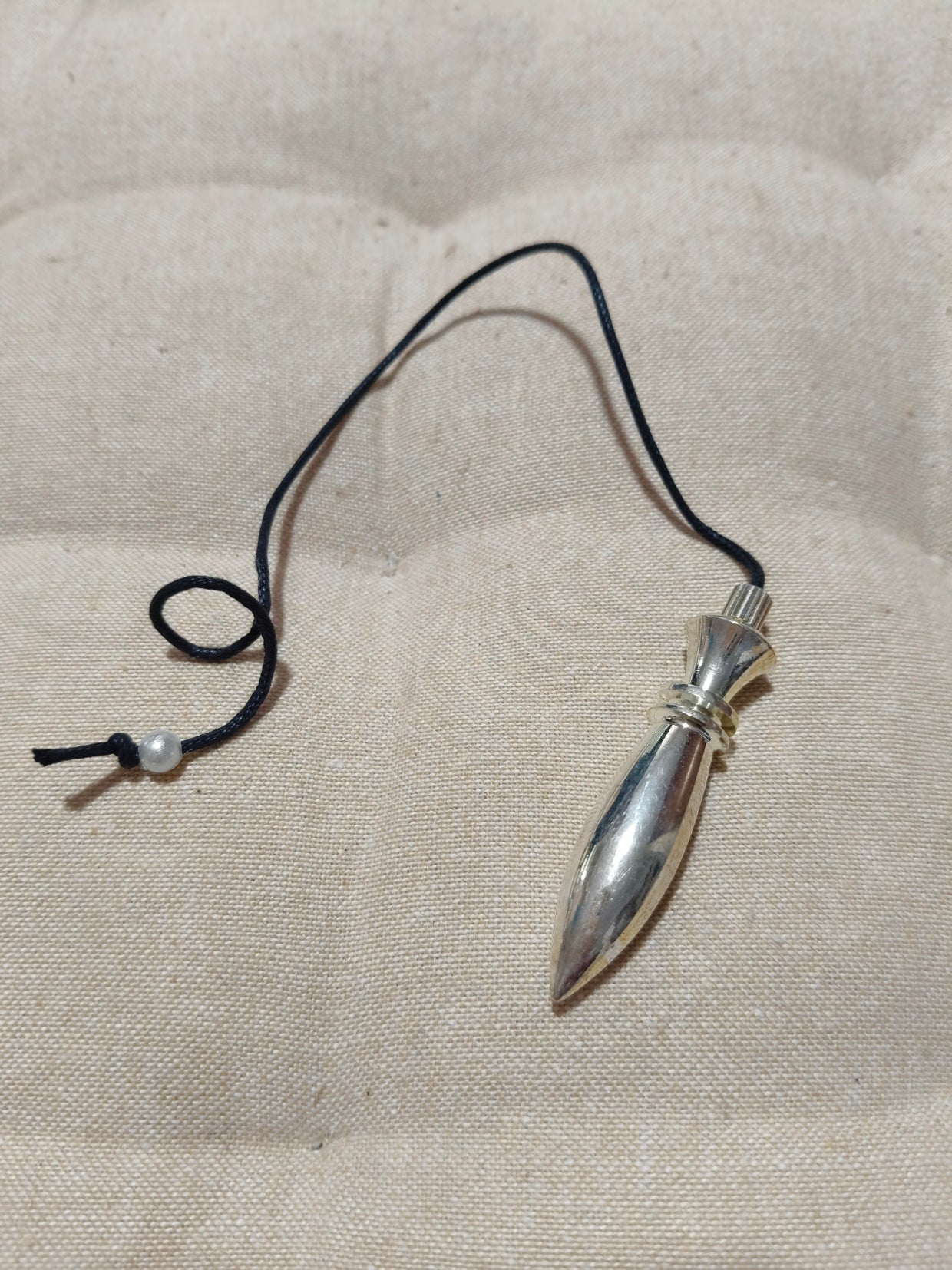 Péndulo bala plateado 01317