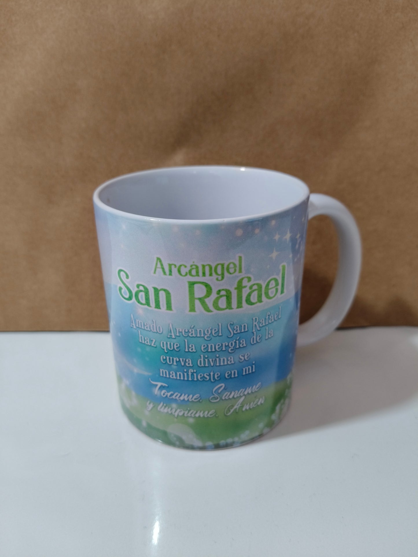 Taza San Rafael arcángel
