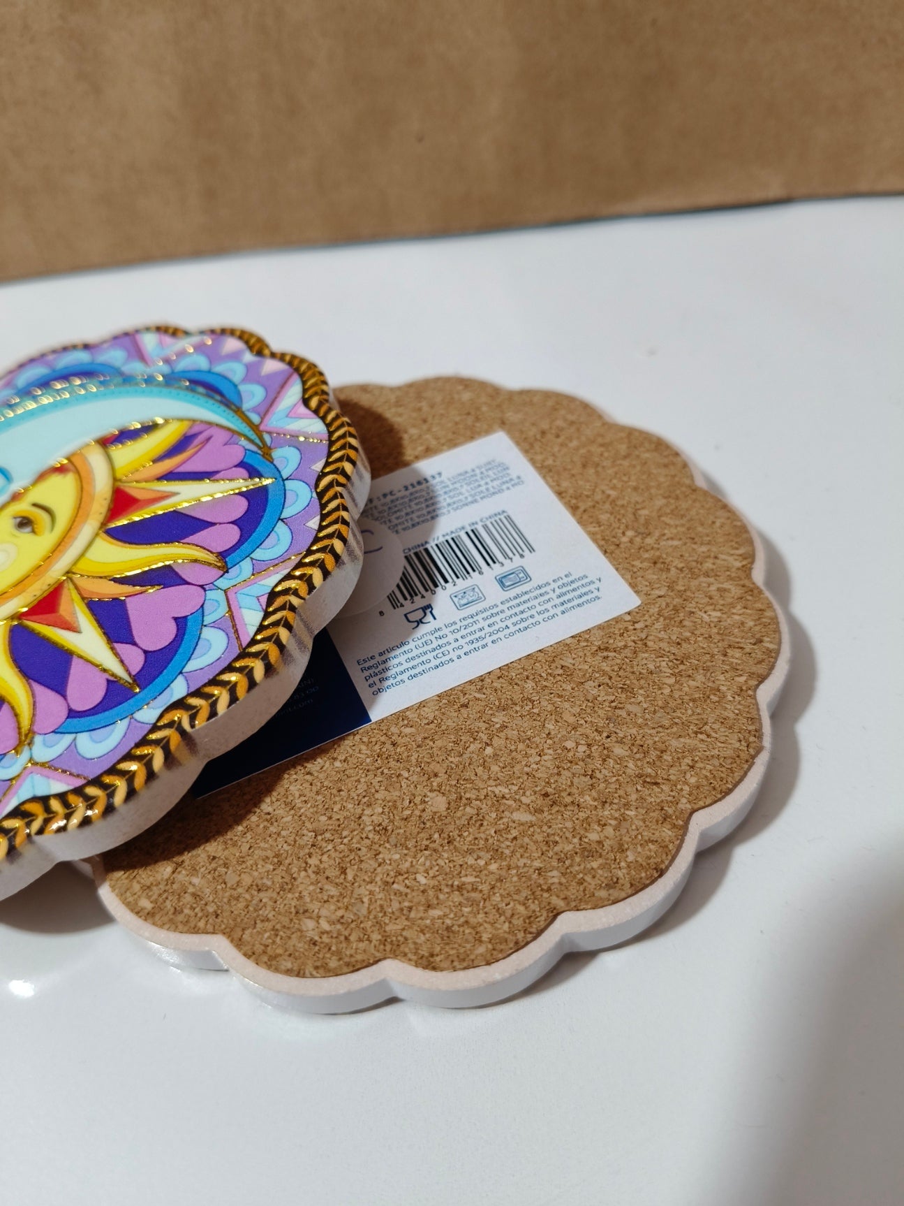 Posavasos cerámica Árbol de la vida