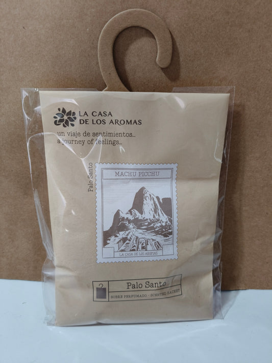 Ambientador de armario de palo santo.