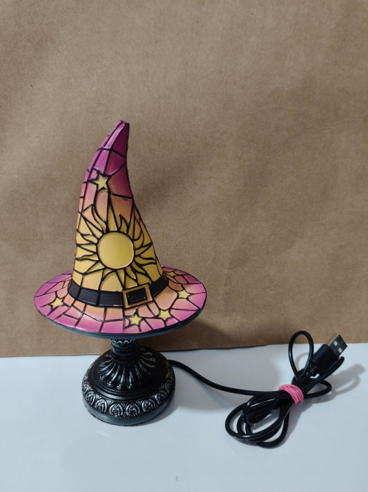 Lampara gorro de bruja