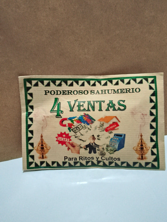 Sahumerio 4 ventas