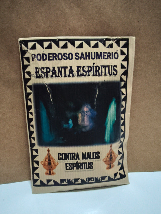 Sahumerio espanta espíritus