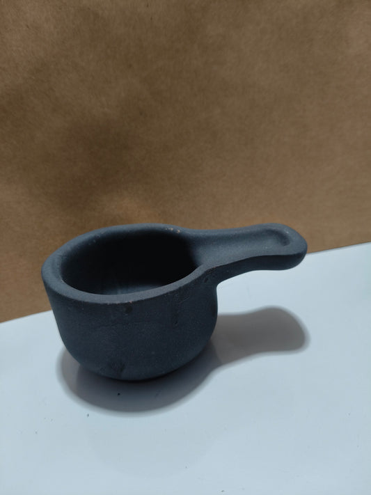 Caldero sahumador gris oscuro