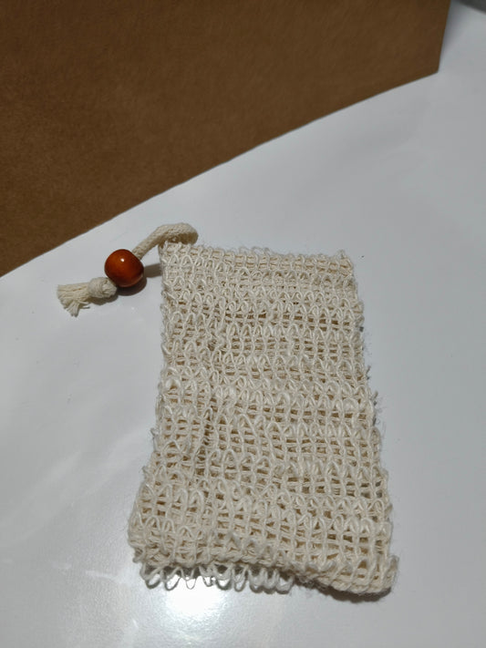 Bolsa exfoliante para jabón
