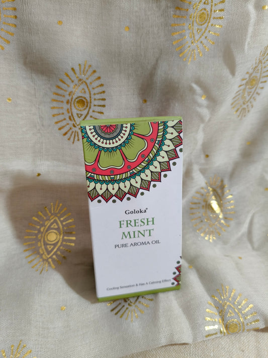 Aceite esencial de menta fresca
