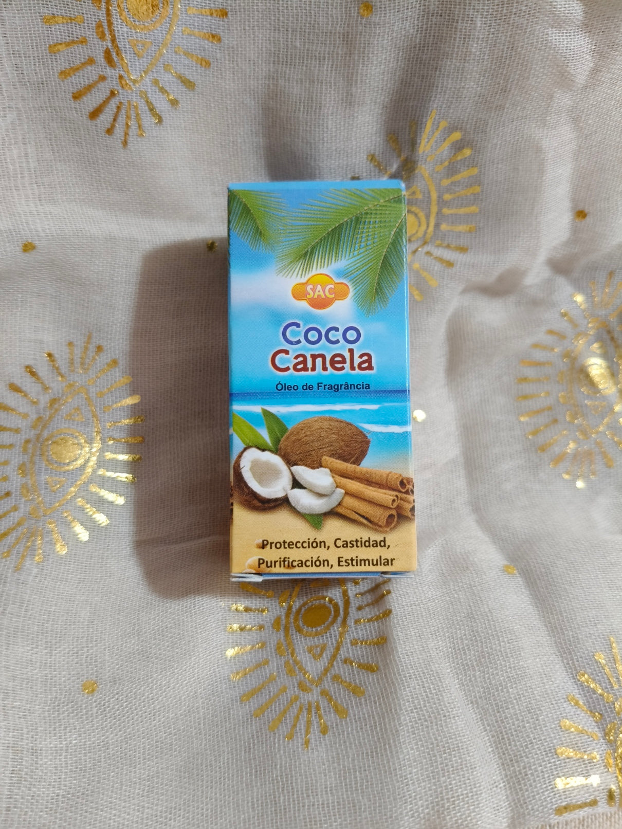 Aceite esencial de coco y canela 00967