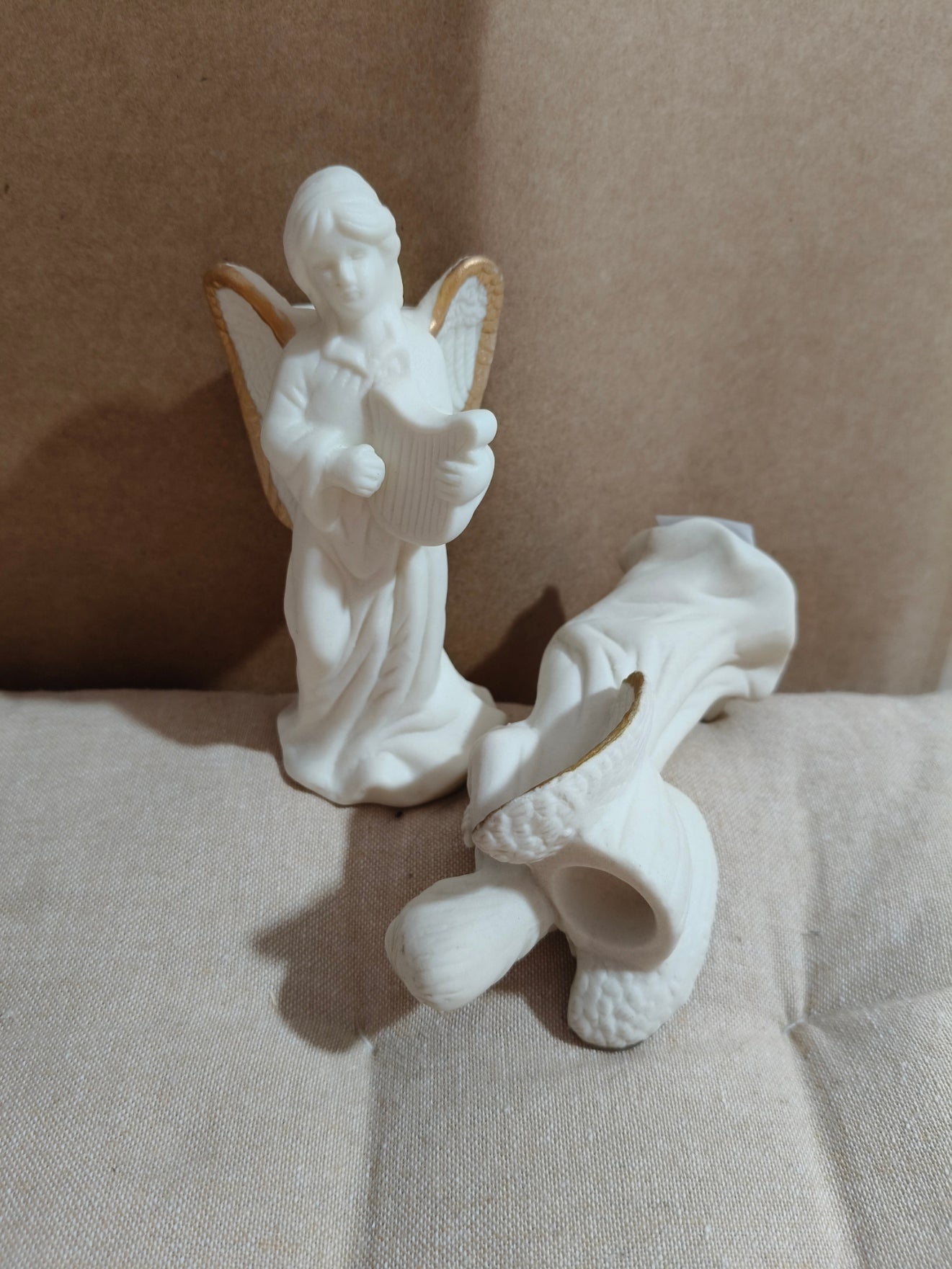 ángel porta velas