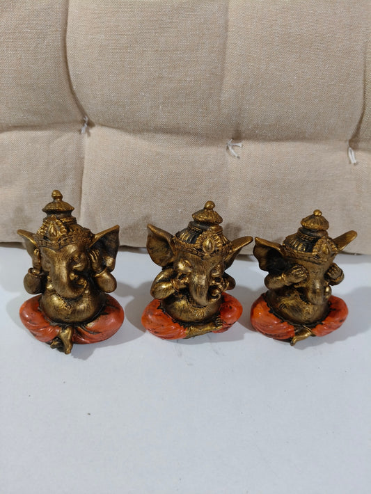 Ganesha naranja-oir ver callar