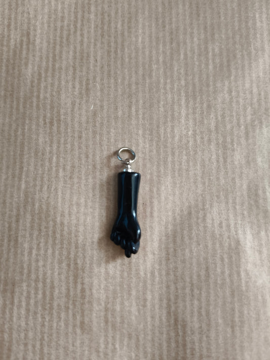 Puño de figa de azabache