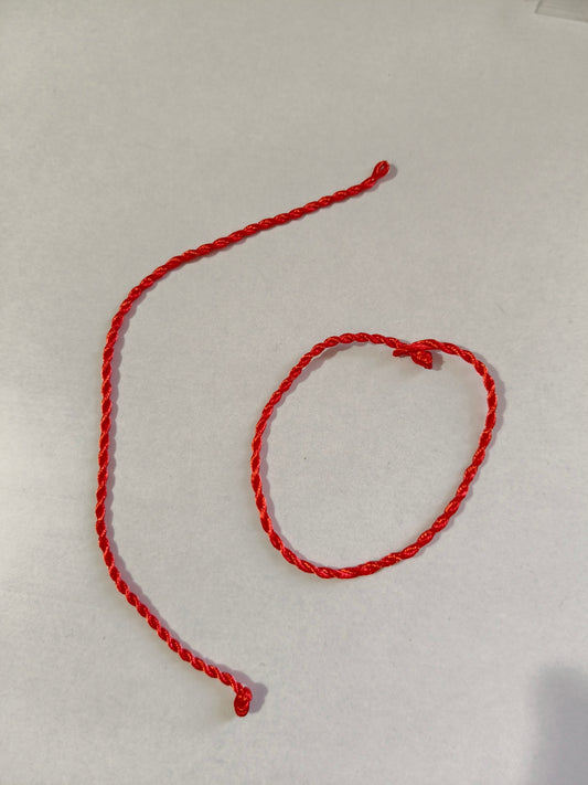 Pulsera básica roja