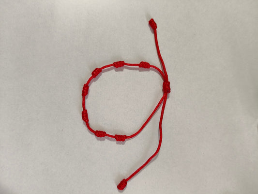 Pulsera de los 7 nudos