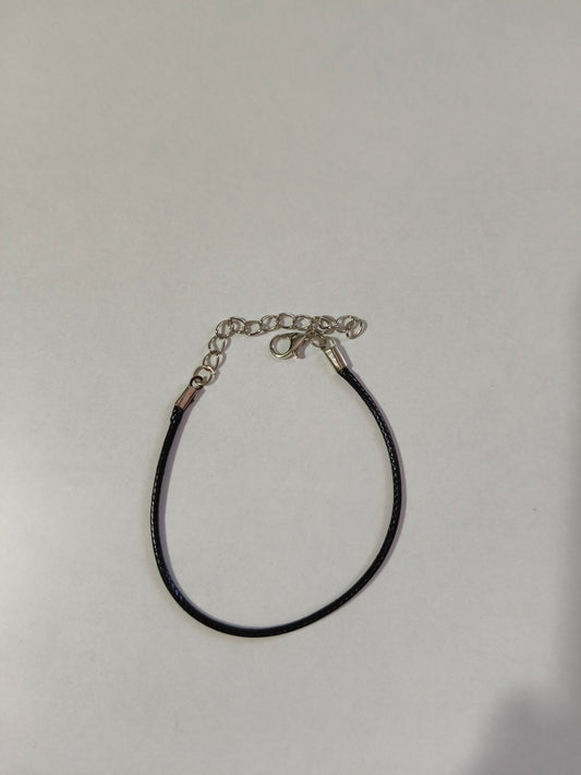 Pulsera de cuerda negra