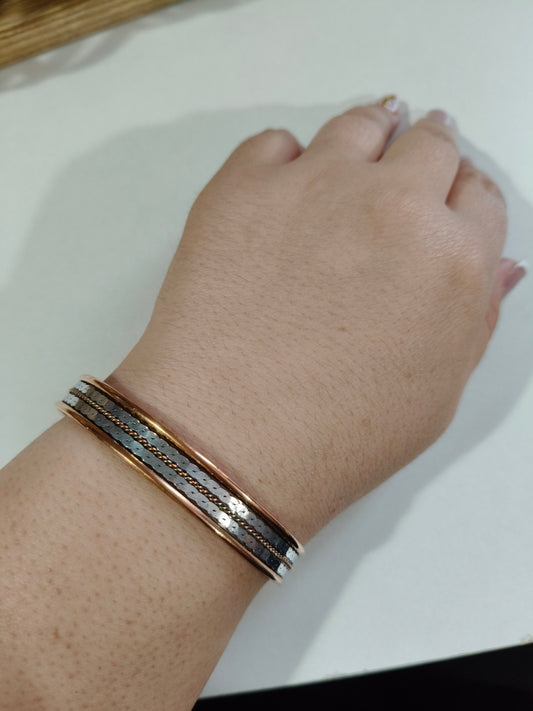 Pulsera de cobre lisa