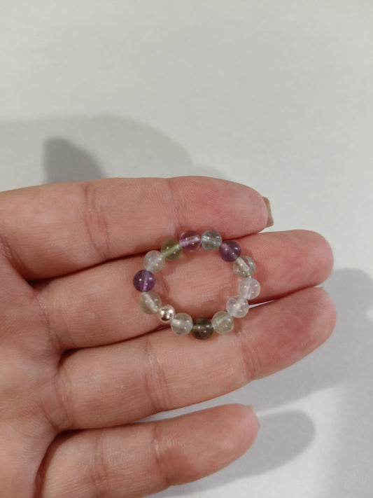 Anillo de Fluorita elástico