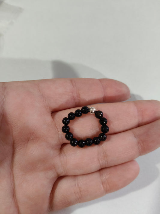 Anillo de Onix elástico