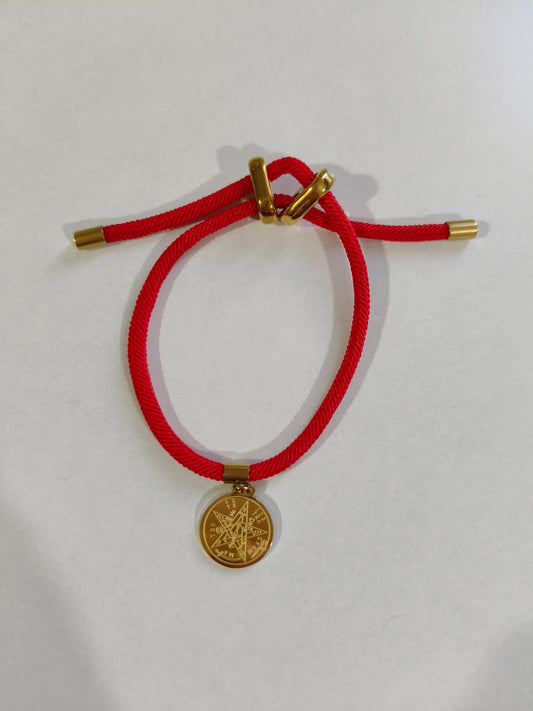 Pulsera de Tetragrámaton con cuerda