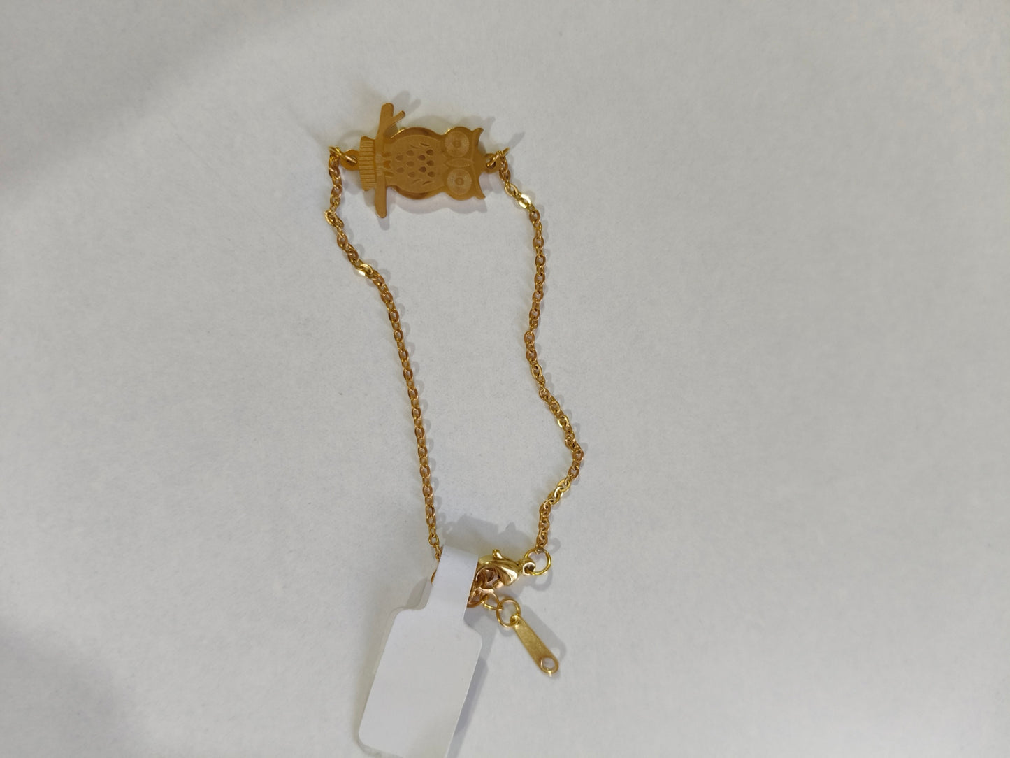Pulsera Búho dorado