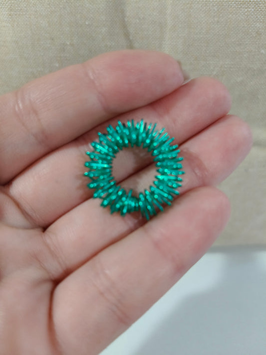 Anillo de acupresión Verde oscuro
