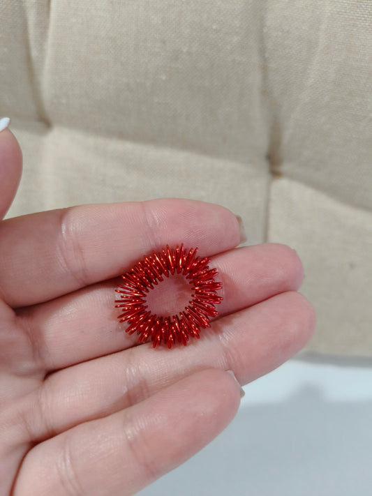 Anillo de acupresión Rojo