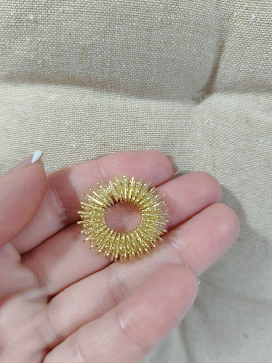 Anillo de acupresión Dorado