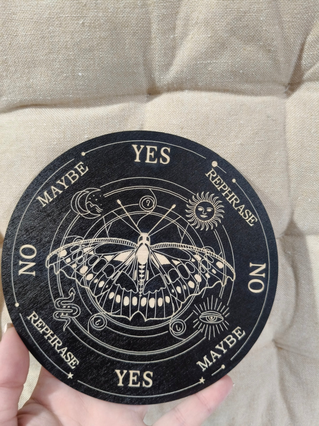 Tabla para péndulo