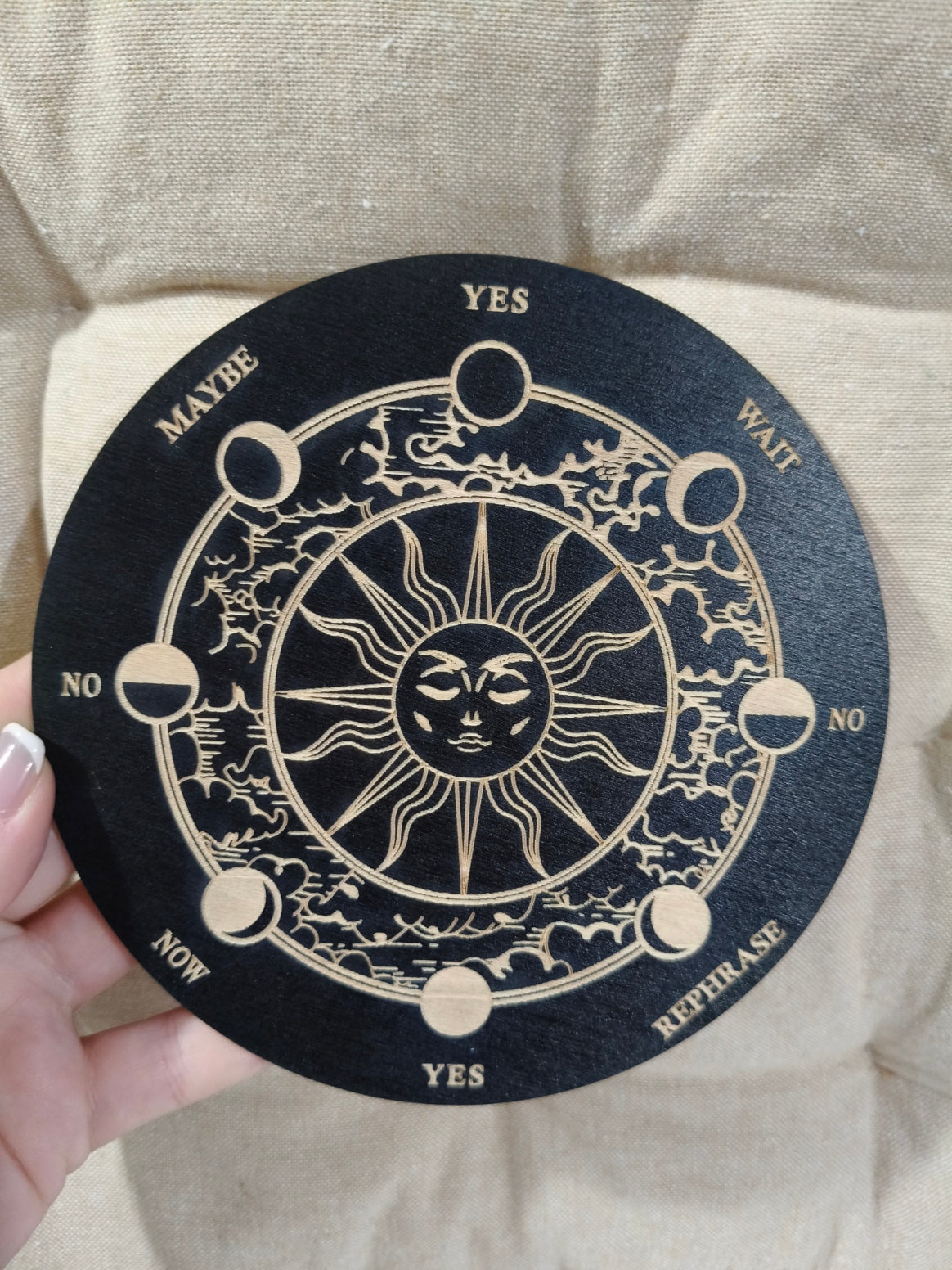Tabla para Péndulo del Sol