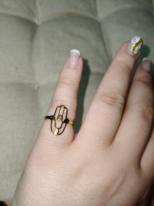 Anillo Mano de Fatima