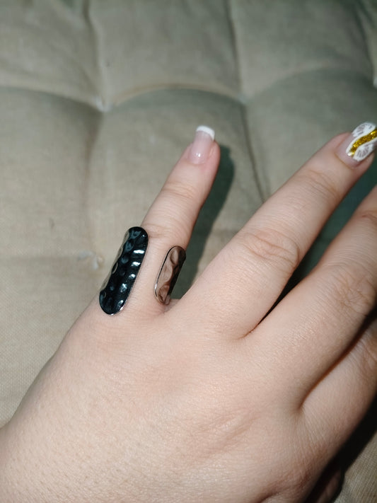 Anillo ancho doble