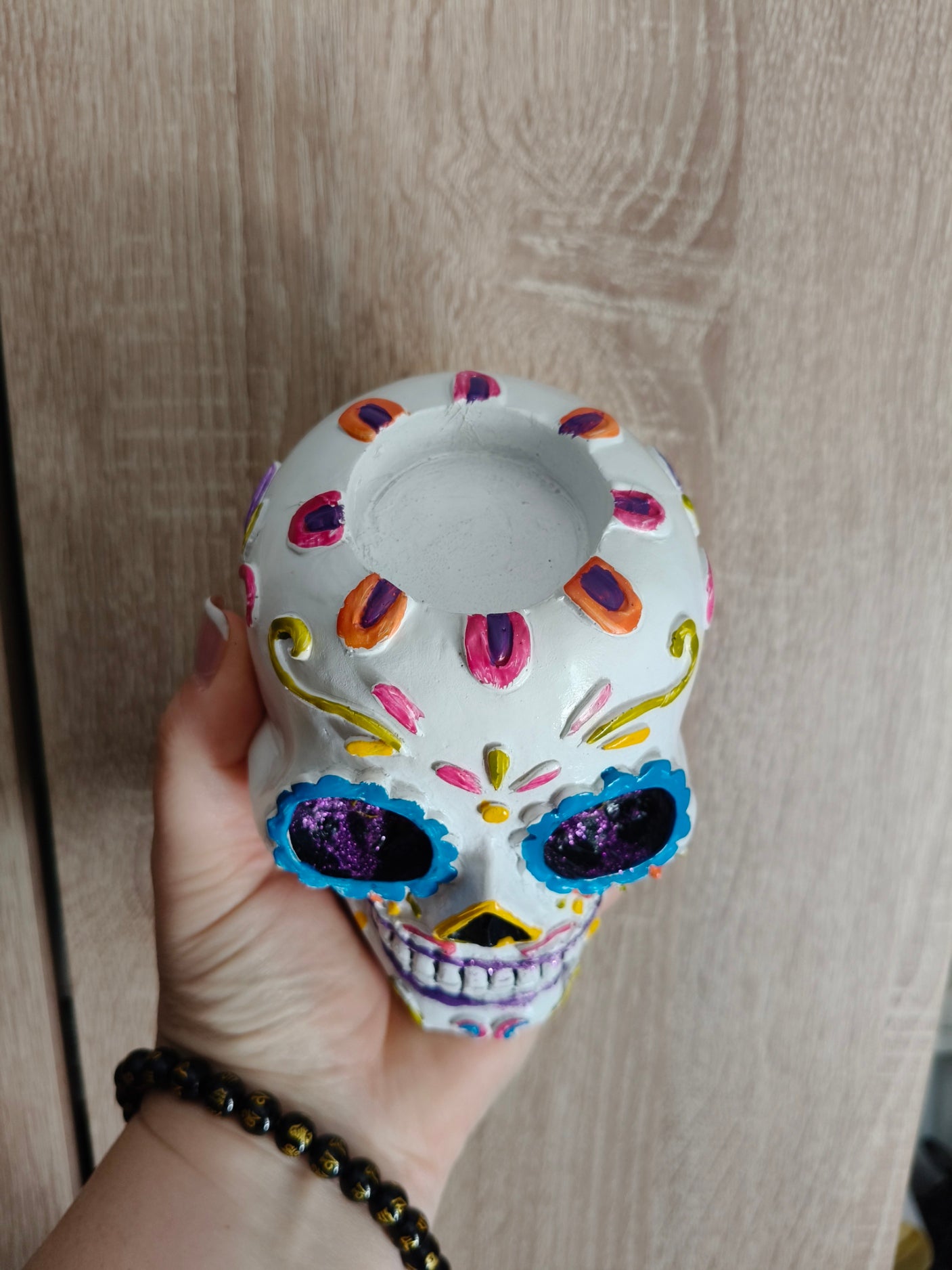 Portavelas Catrina