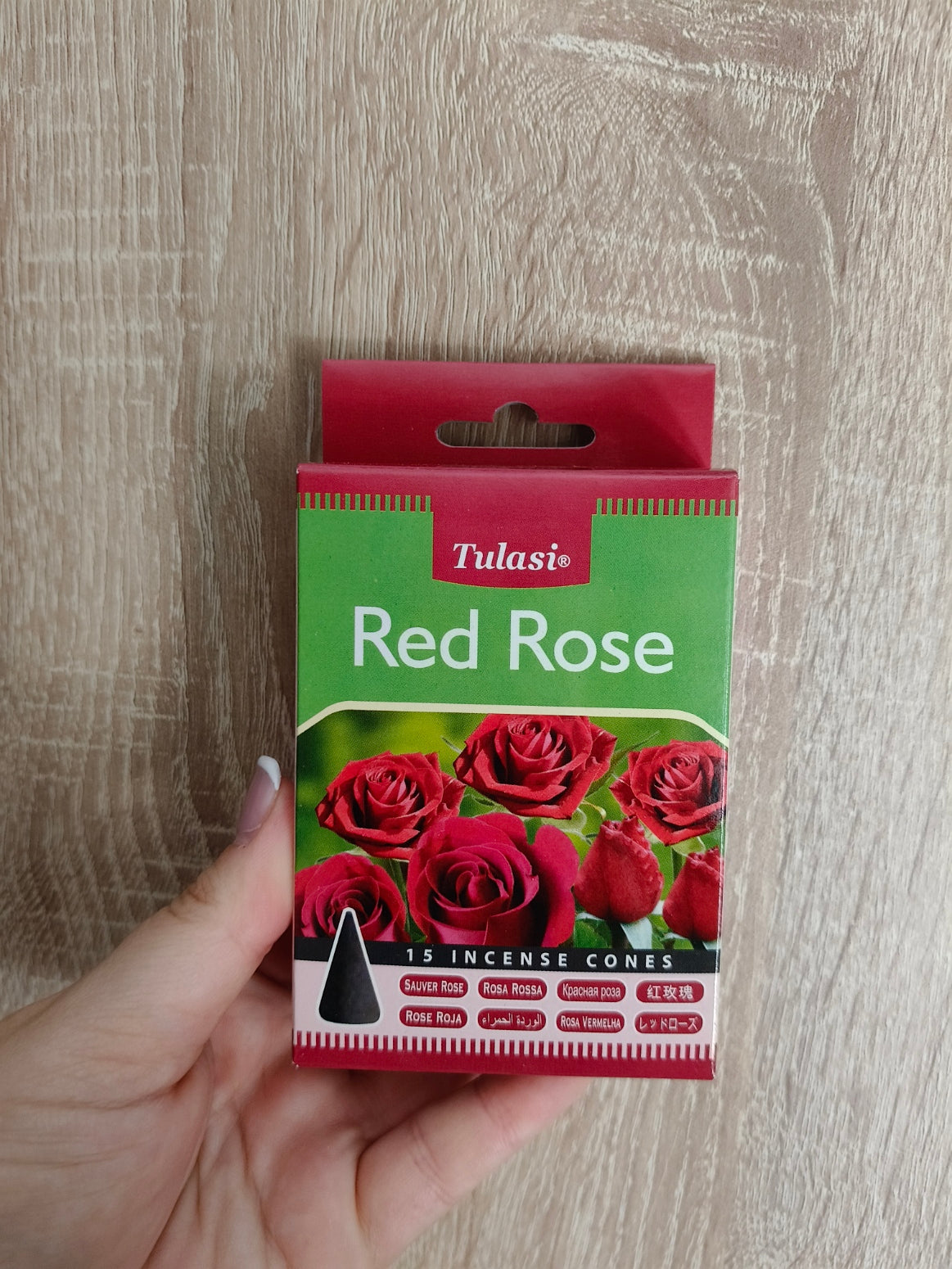 Incienso de conos de Rosas