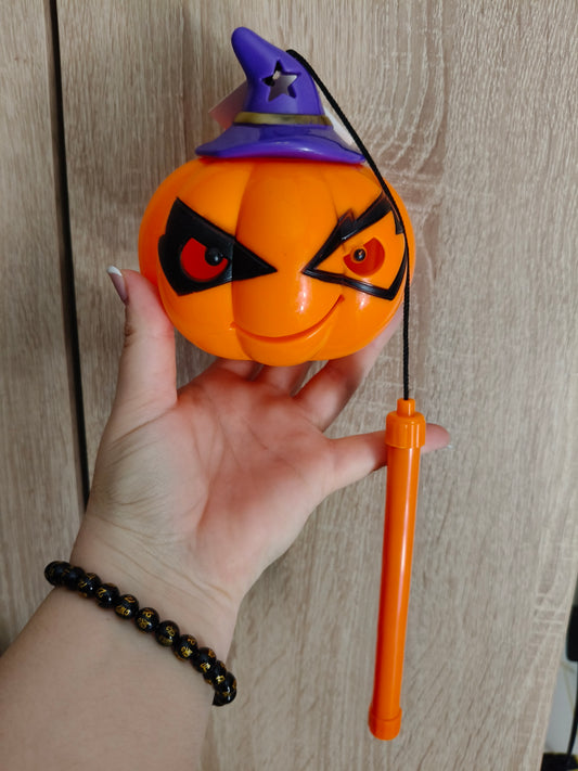 Calabaza con luz y sonidos