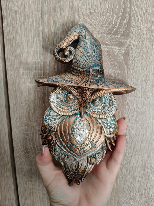 Buho brujil de ceramica