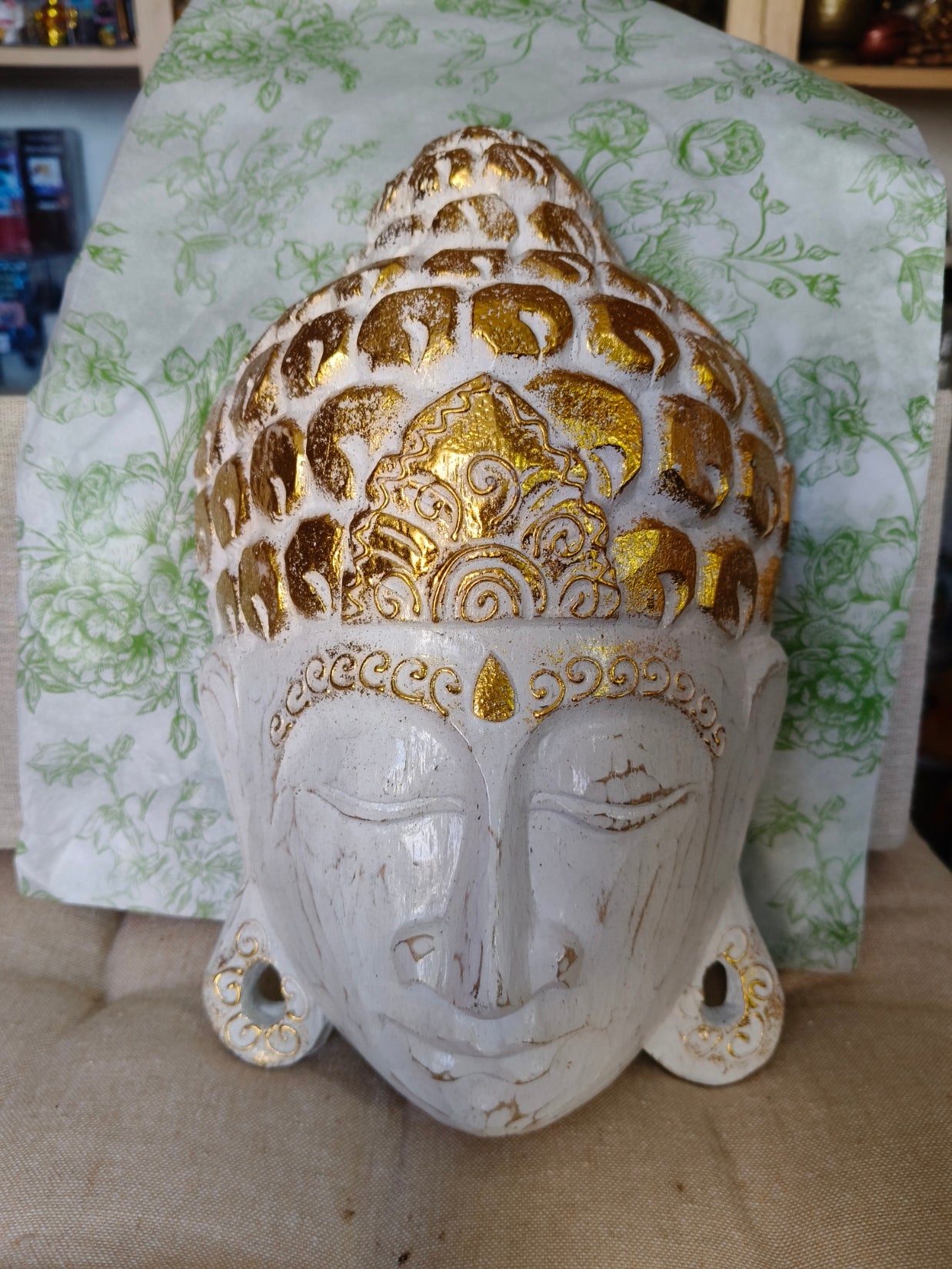 Buda careta pared 01121