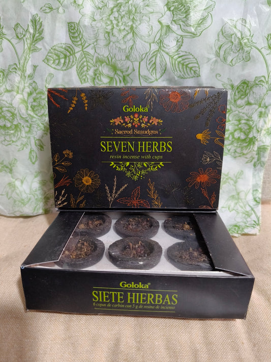 Siete hierbas-cubilete de defumación 01183