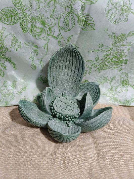 Porta velas Flor de loto 01193