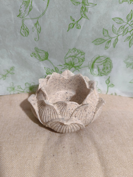 Porta velas Flor de loto 01194