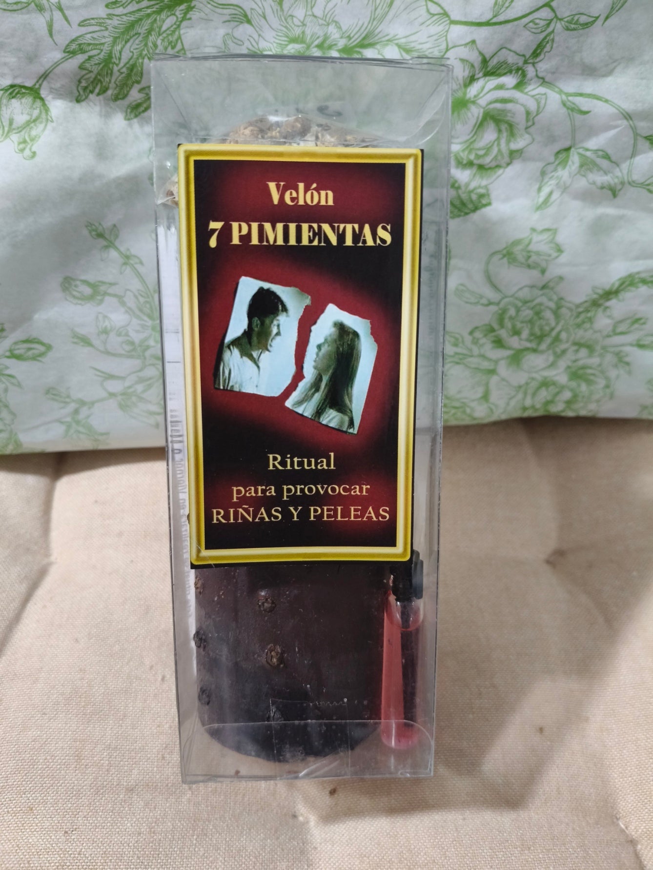 Velón 7 pimientas 01213