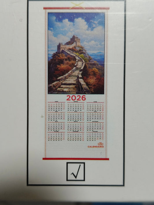Calendario 2026 Camino Abierto 01248