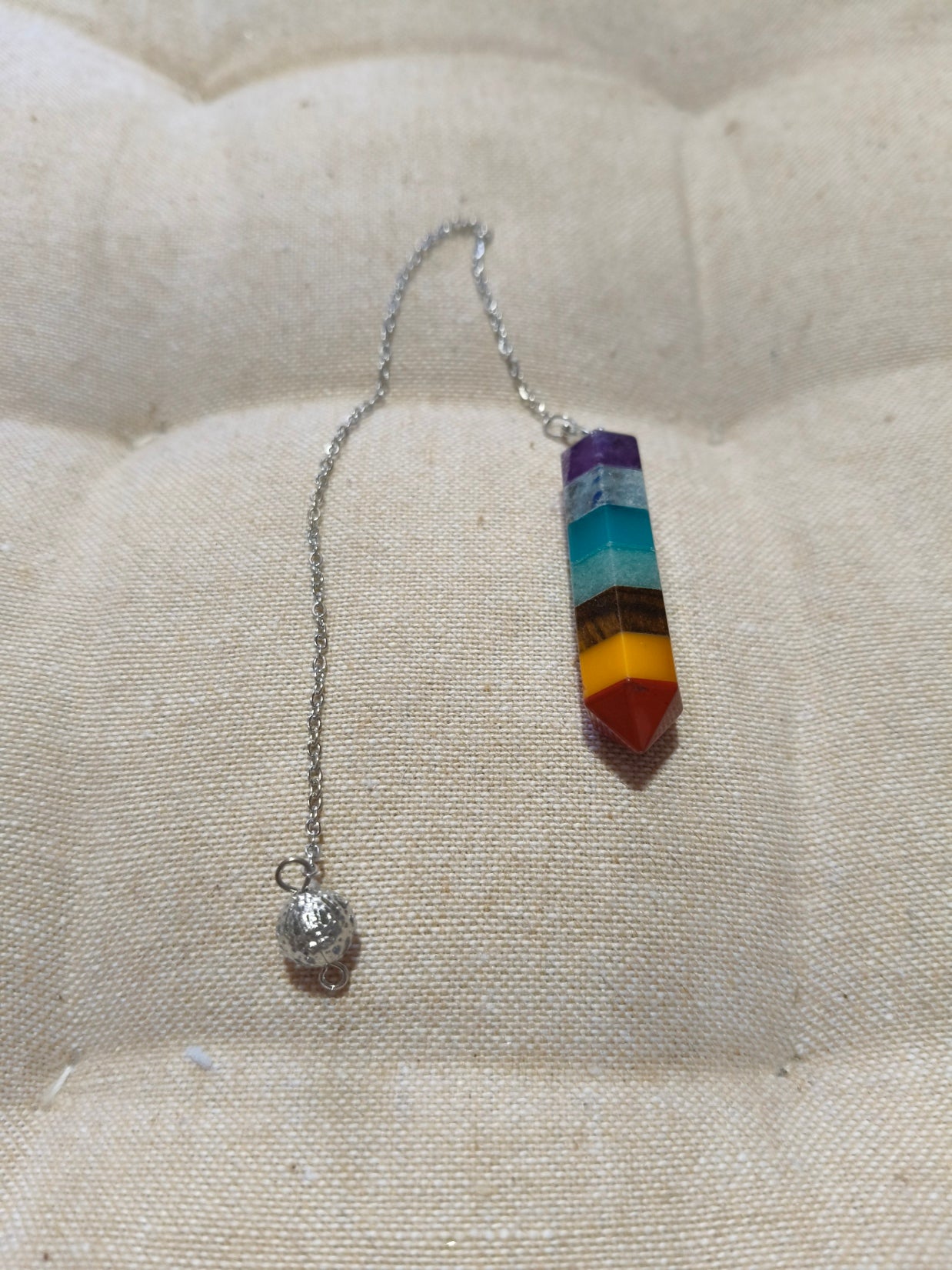 Péndulo de los siete chacras 01311