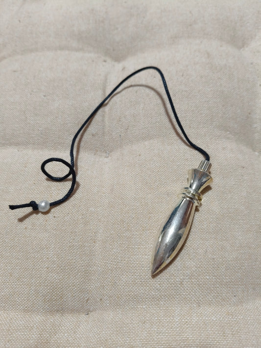 Péndulo bala plateado 01317